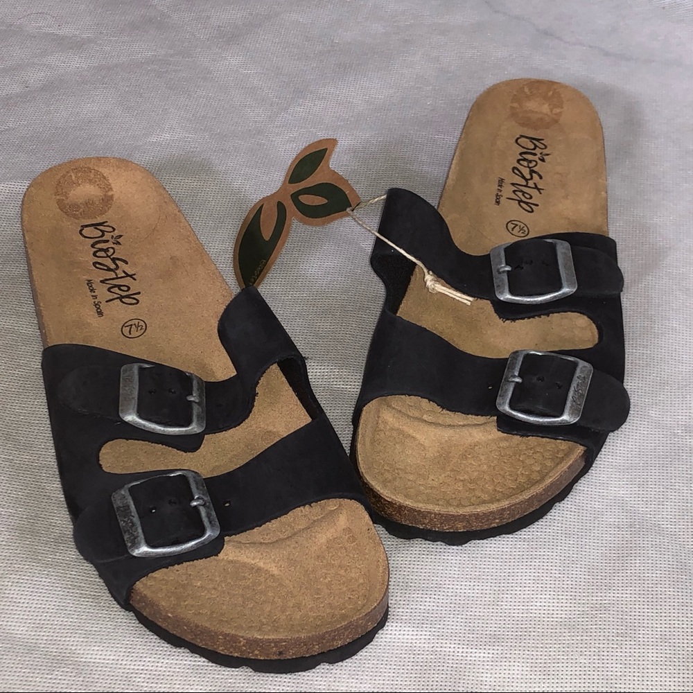 Biostep women sandals 7 1/2 black